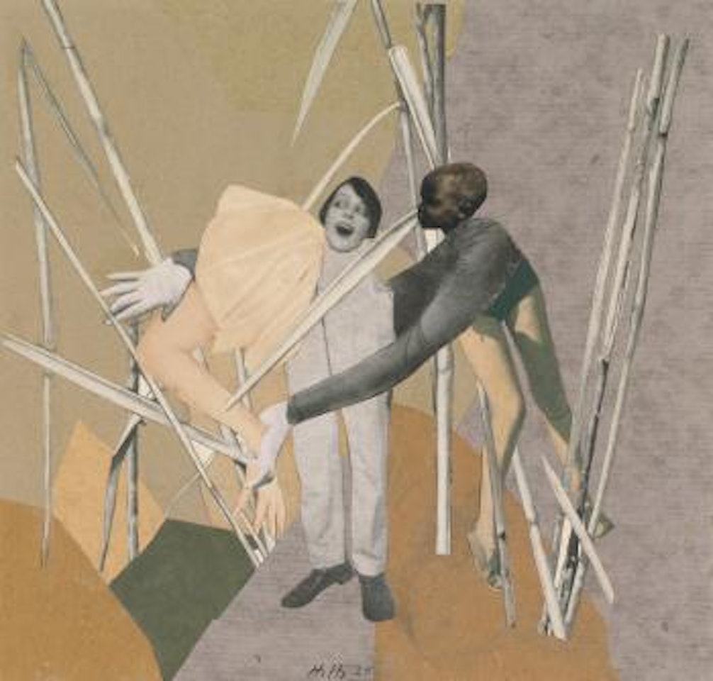 Liebe In Busch (Love In The Bush) by Hannah Höch