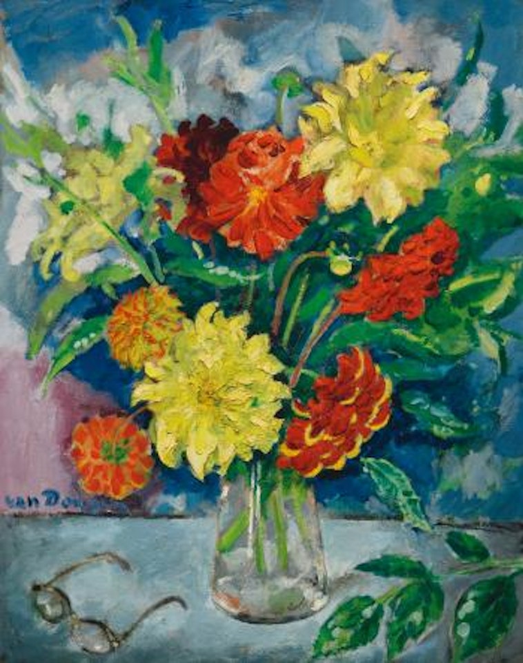 Le Bouquet De Dahlias by Kees van Dongen