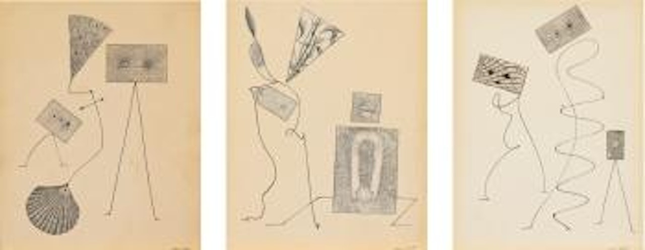 Collages i-iii (a Group Of Three Works) by Max Ernst