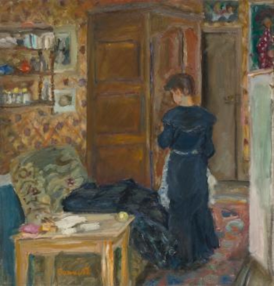 Femme Dans Un Intérieur by Pierre Bonnard