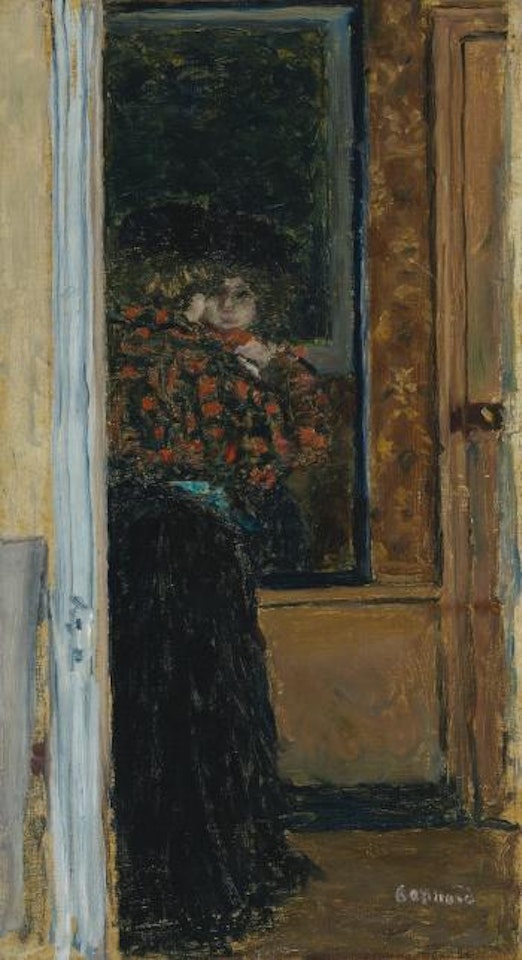 Devant La Glace Ou Le Miroir by Pierre Bonnard
