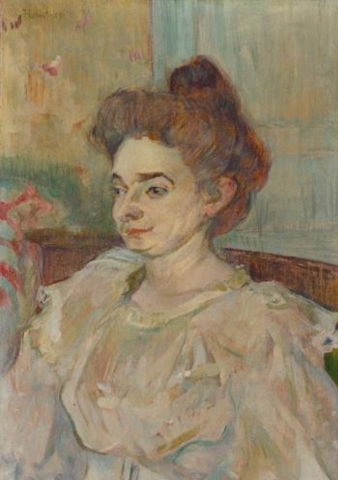 Portrait De Béatrice Tapié De Céleyran by Henri de Toulouse-Lautrec