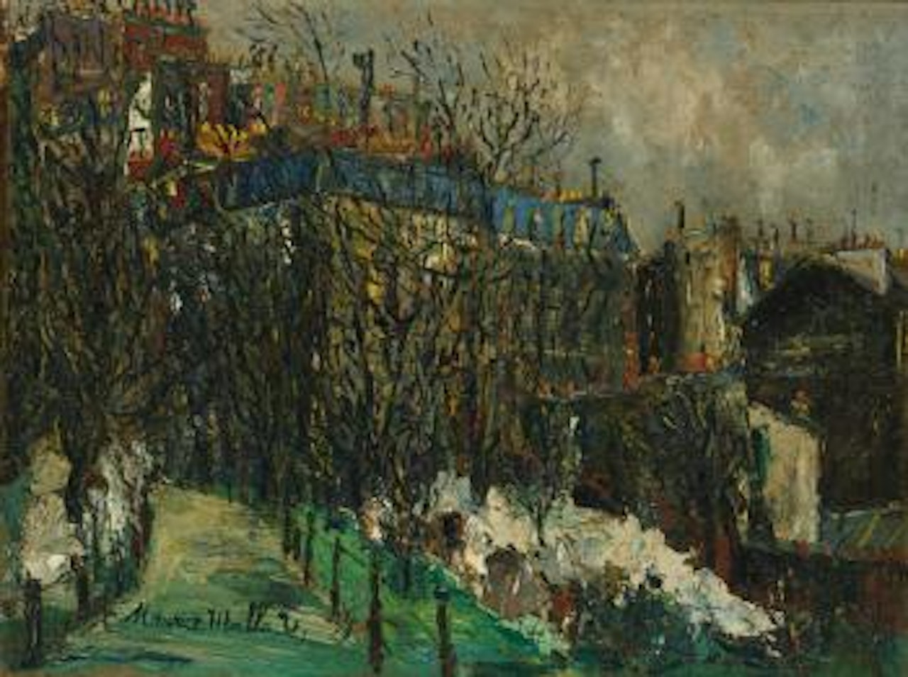 Montmartre by Maurice Utrillo