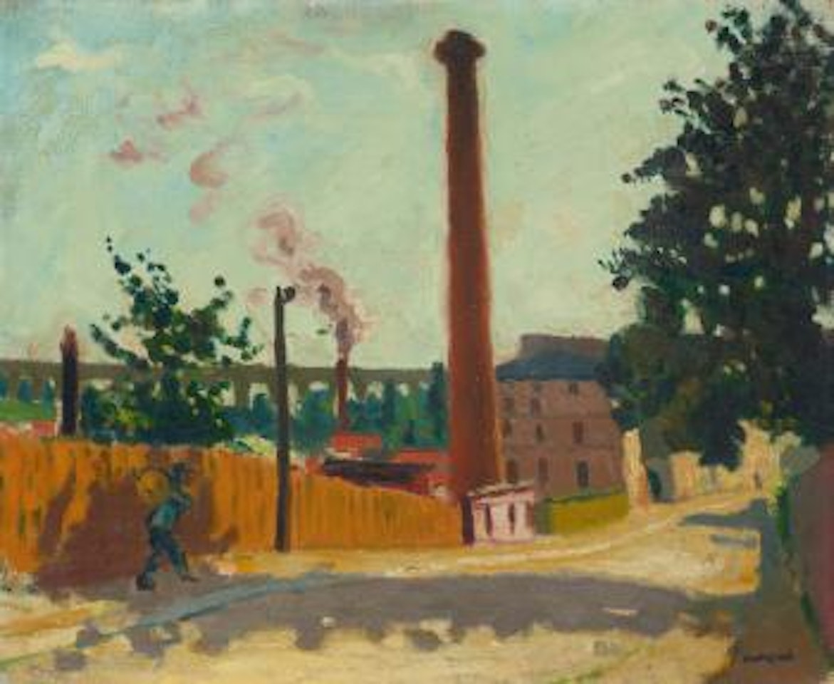 Arceuil, l’Usine Et l’Aqueduc by Albert Marquet