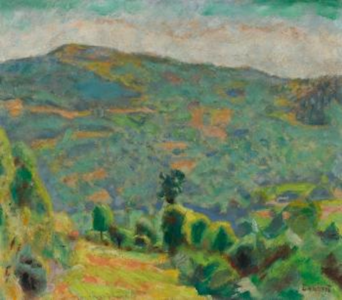 Paysage Montagneux Du Dauphoné by Pierre Bonnard