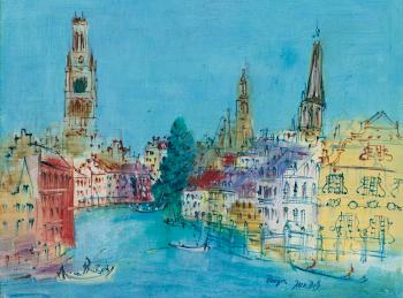 Bruges by Jean Dufy