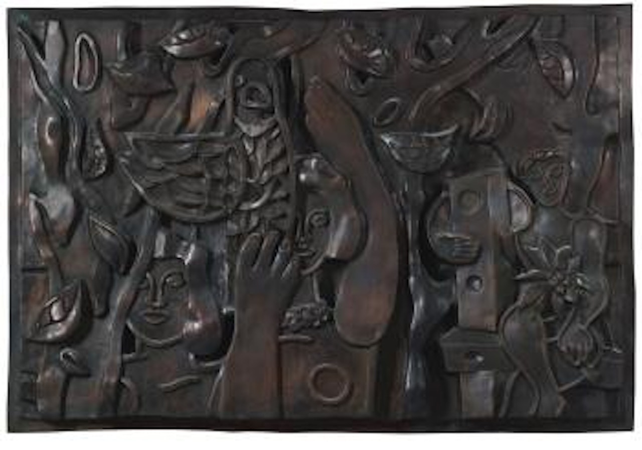 Femmes Au Perroquet by Fernand Leger