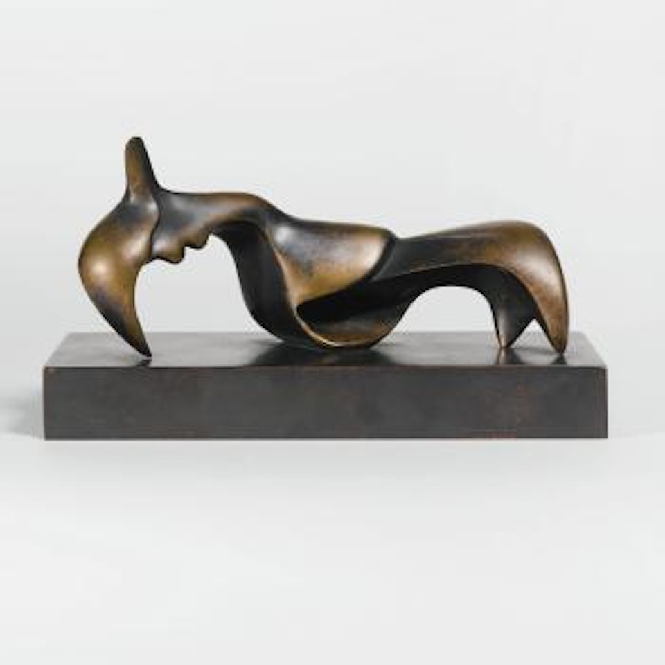Pointed Reclining Figure by Henry Moore