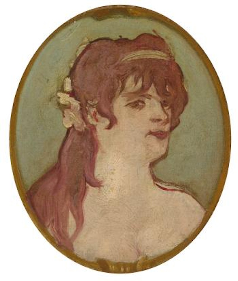 Portrait De Femme De La Maison De La Rue D'Amboise by Henri de Toulouse-Lautrec