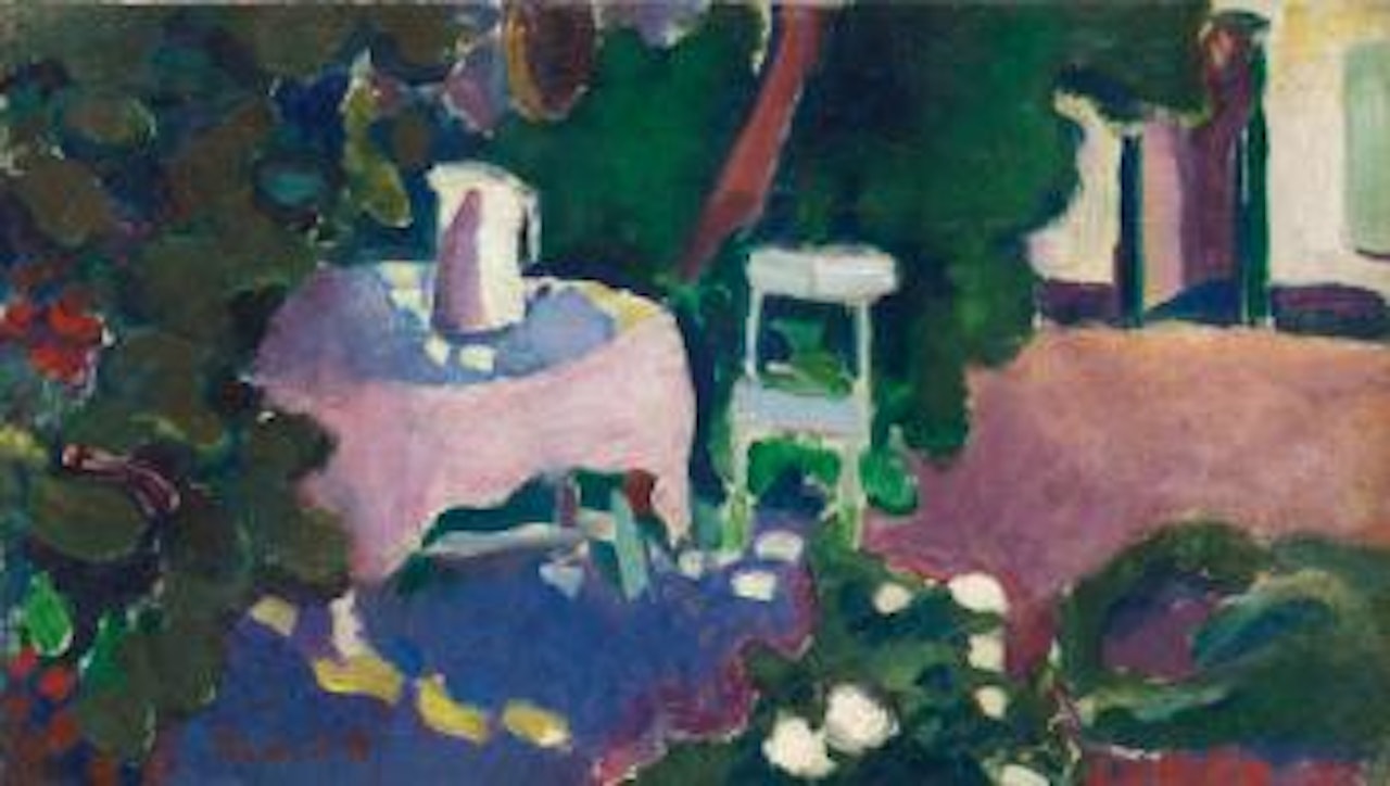 Dans Le Jardin by Raoul Dufy