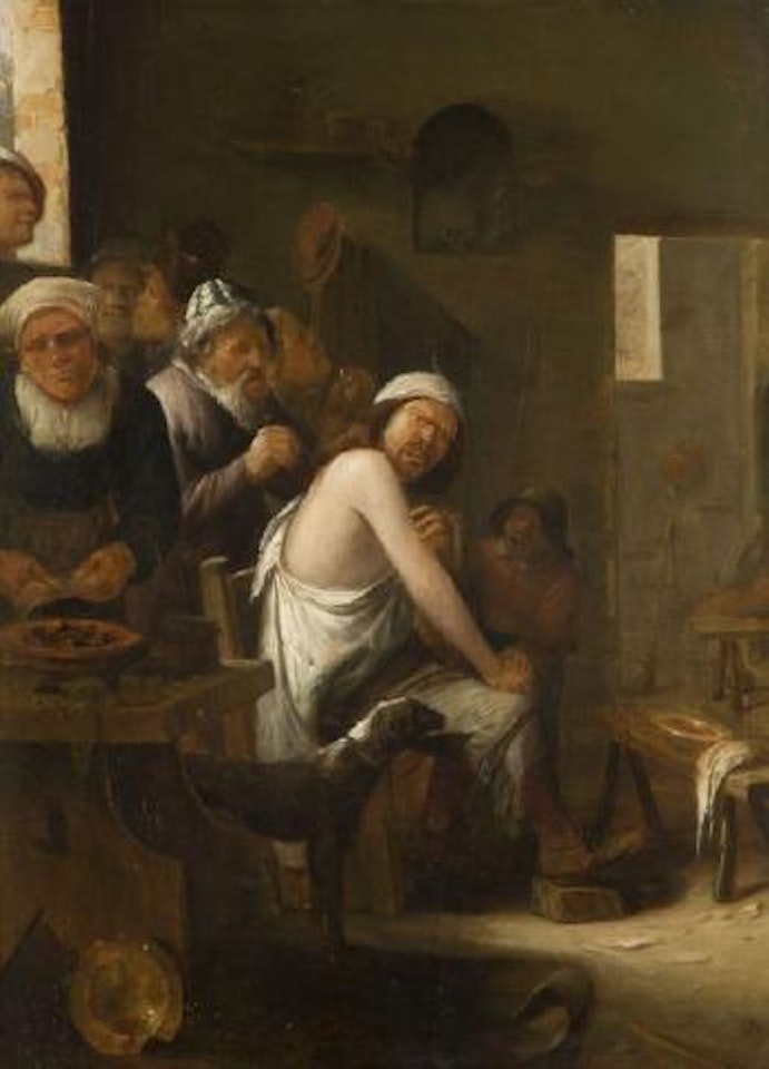 La visite chez le chirurgien by Egbert van Heemskerk III