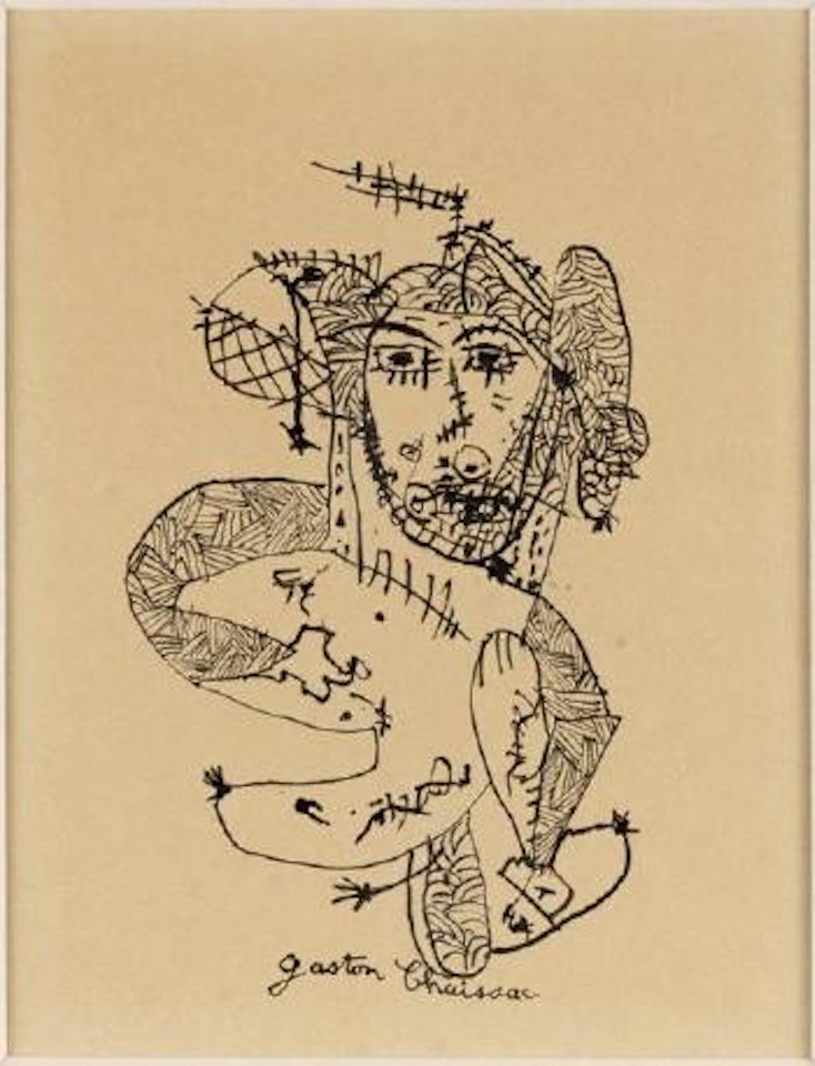 Personnage by Gaston Chaissac