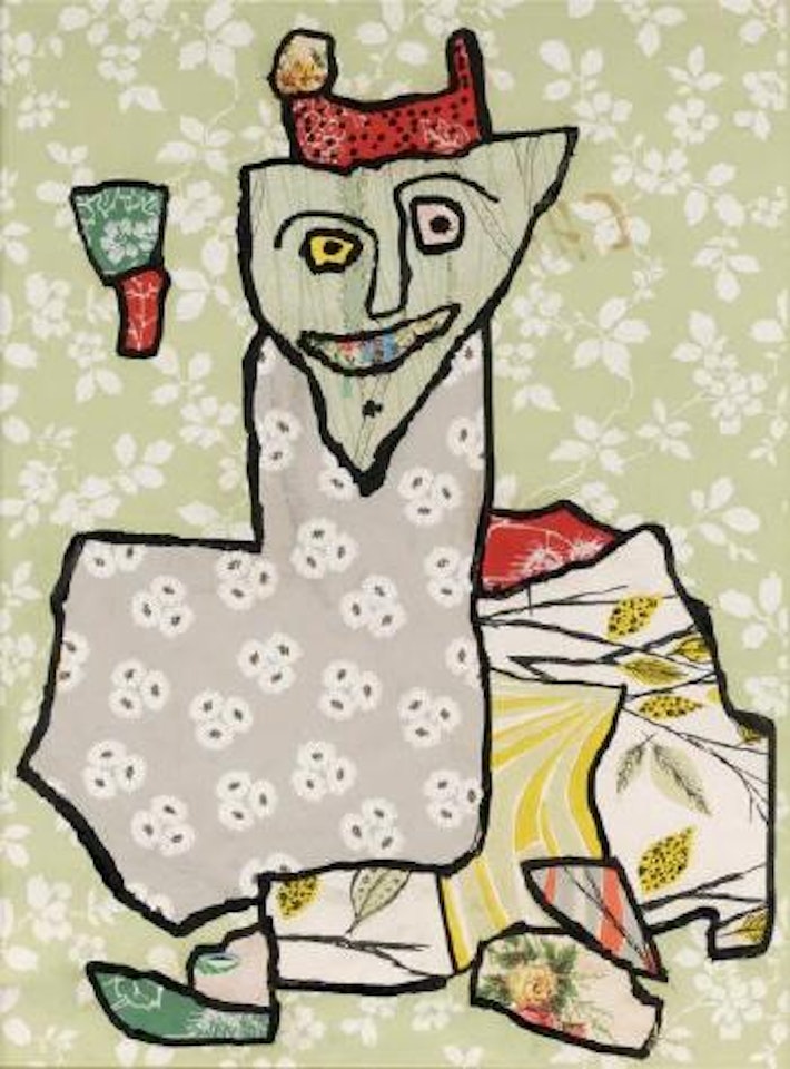 Collage N°46 by Gaston Chaissac