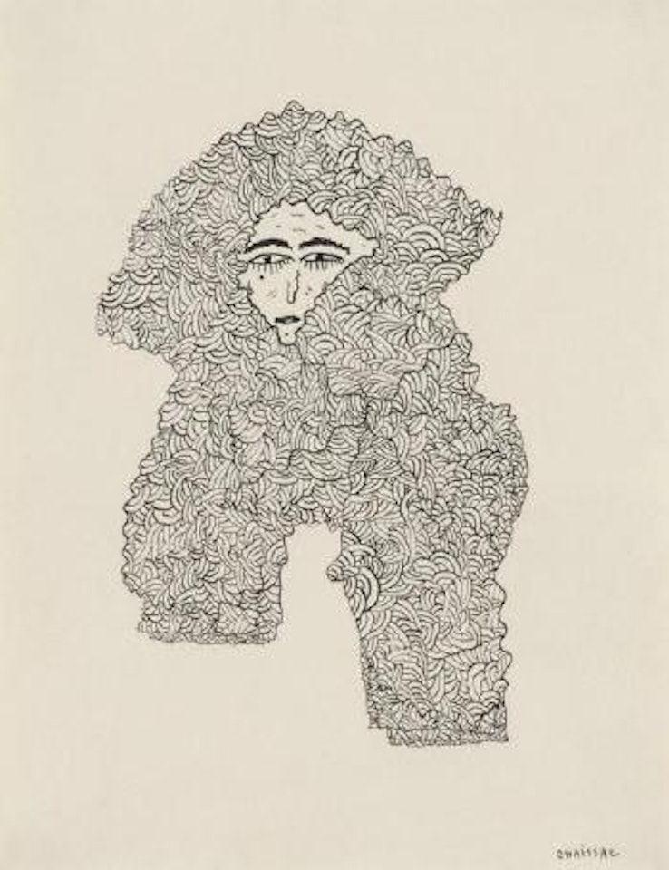 Composition à une tête by Gaston Chaissac