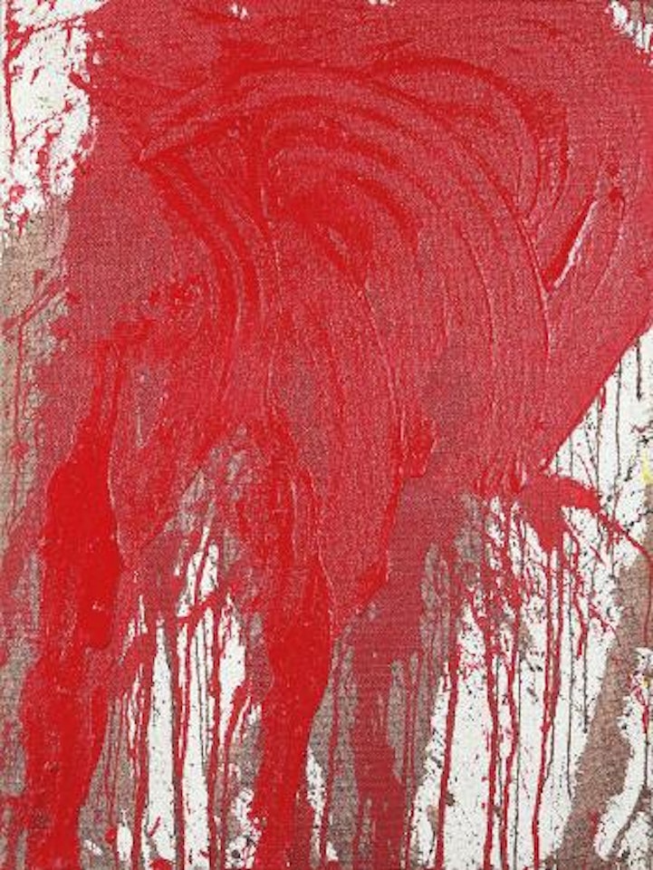 Schüttbild by Hermann Nitsch