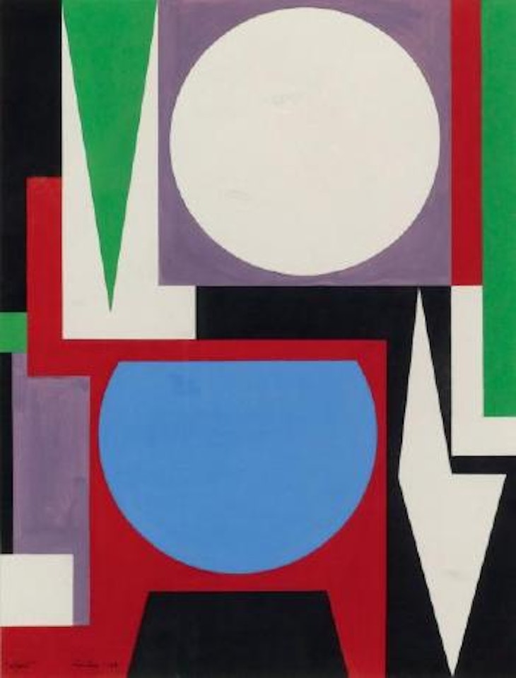Vent by Auguste Herbin