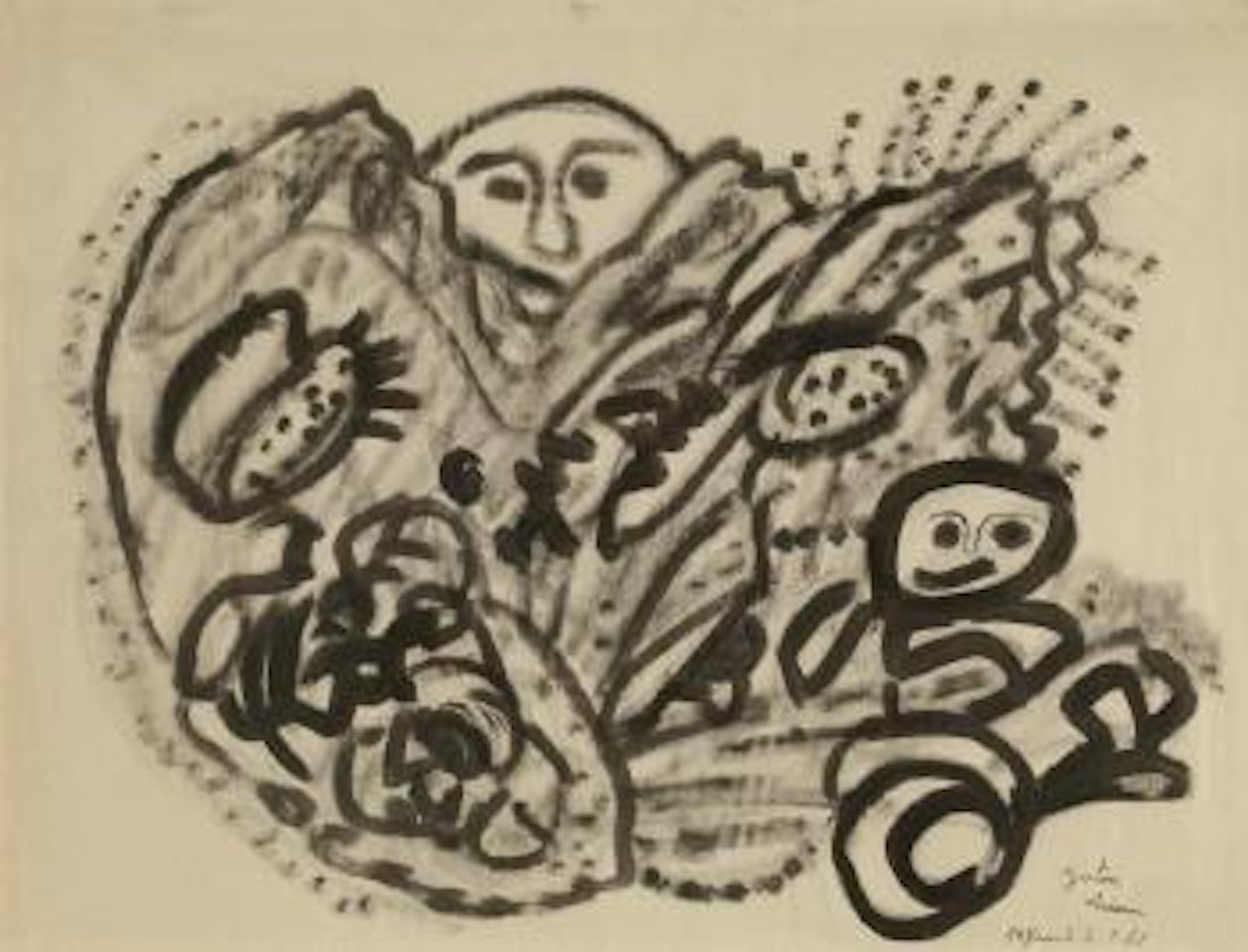 Jeux by Gaston Chaissac