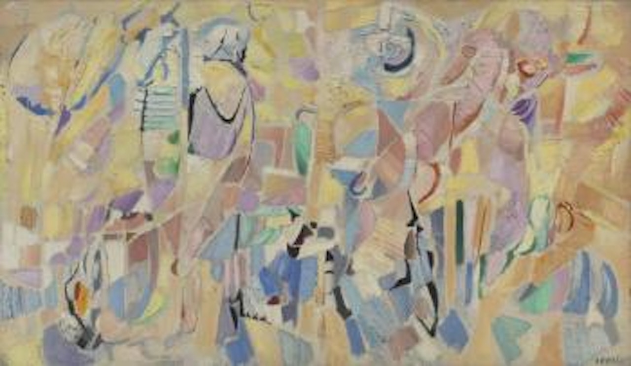 Composition abstraite by André Lanskoy