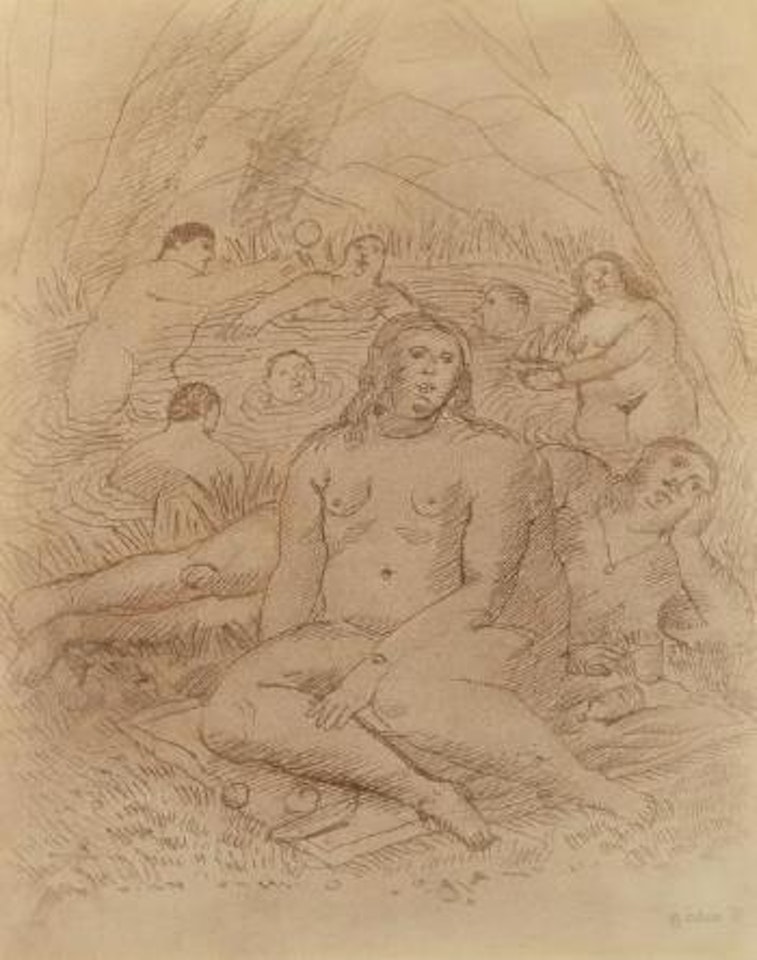 Les baigneurs by Fernando Botero