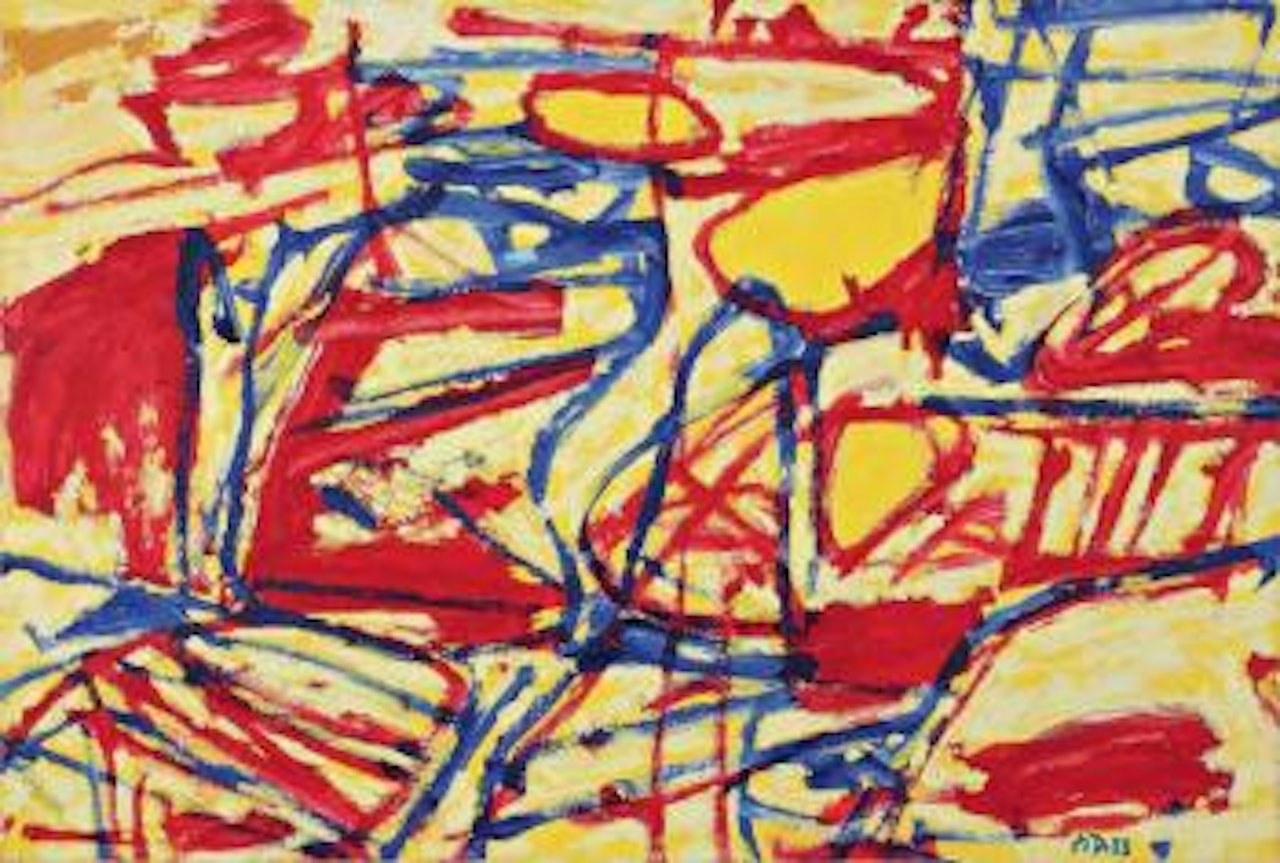 Mire G 4 by Jean Dubuffet