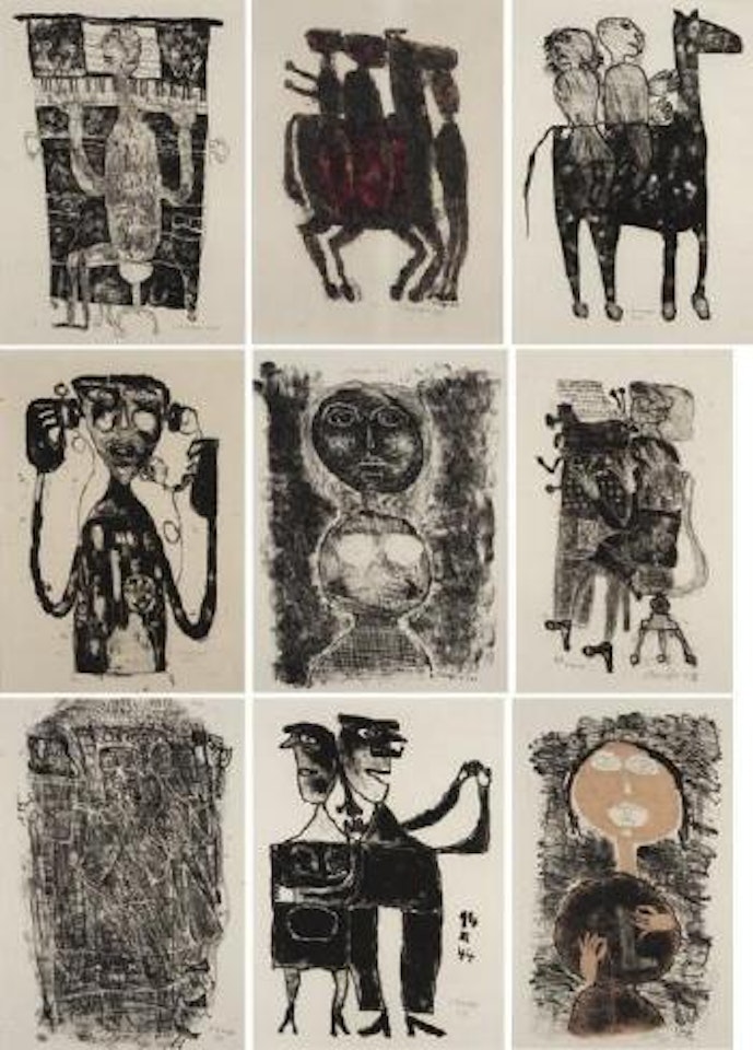 Matière et mémoire by Jean Dubuffet