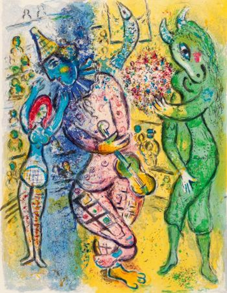 Le Cirque by Marc Chagall