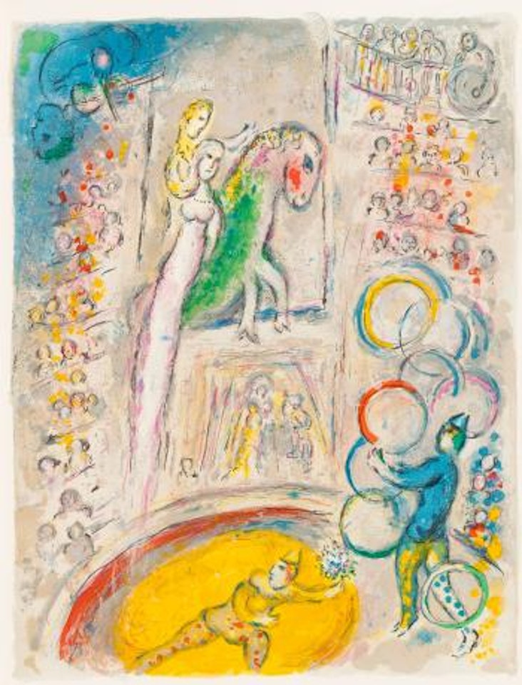 Le Cirque by Marc Chagall