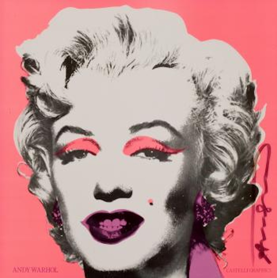 Marilyn (Castelli graphics invitation) by Andy Warhol