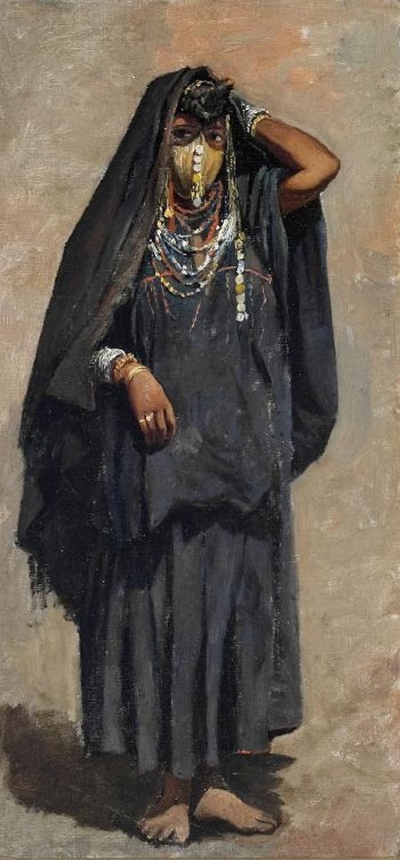Veiled Girl of India by Edwin Lord Weeks