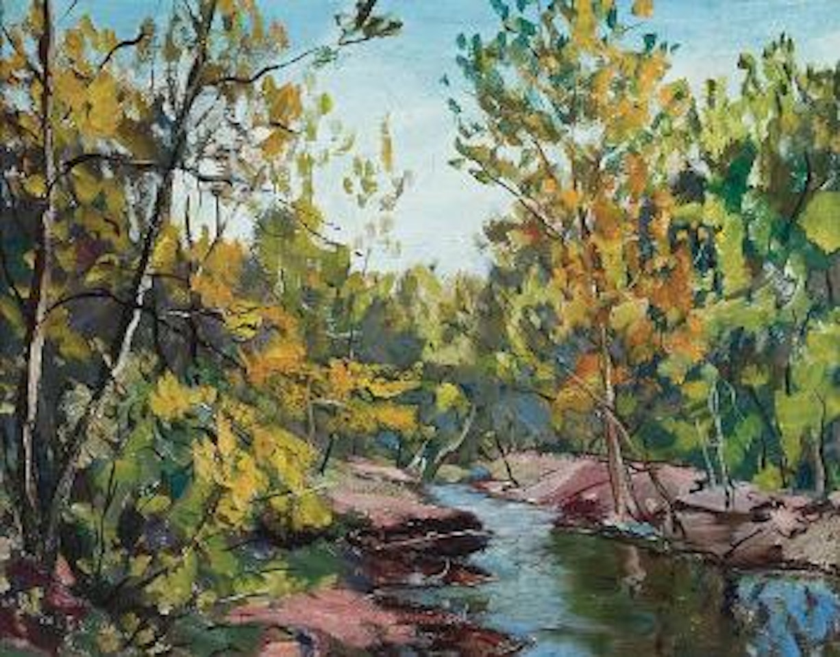 Forest Stream by Walter Emerson Baum