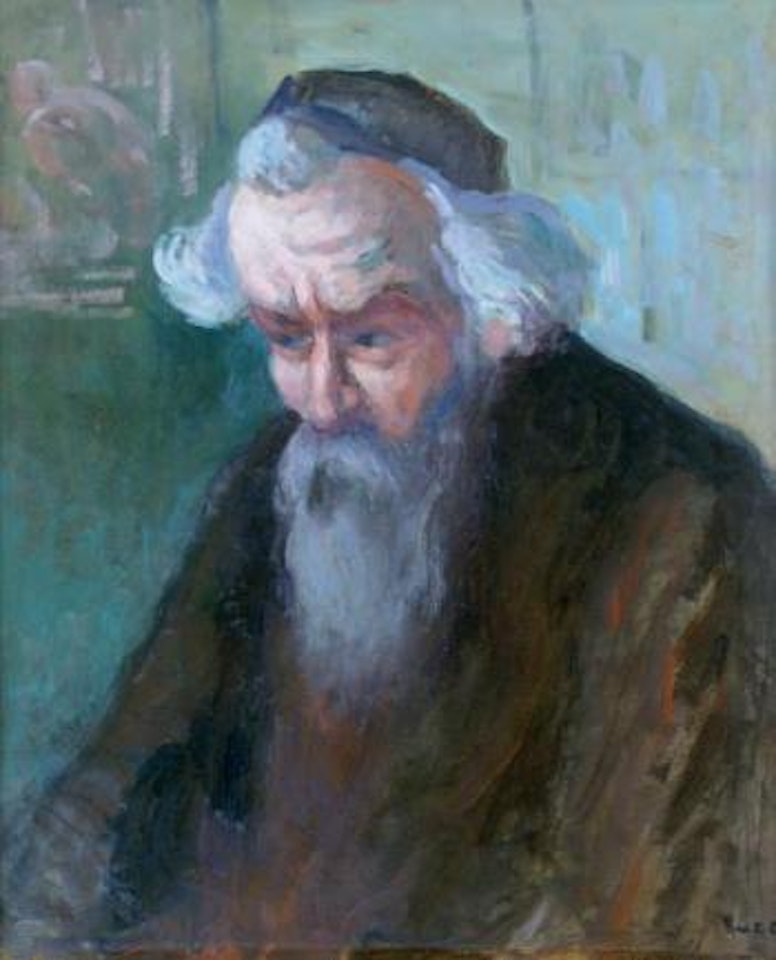 Portrait du peintre Charles Angrand (1854-1926) by Maximilien Luce