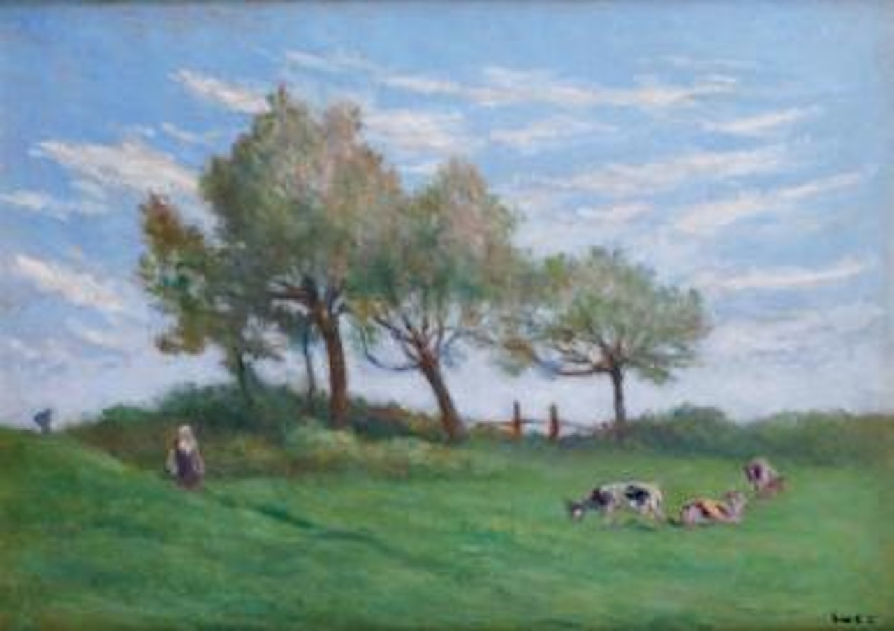Pâturage à Rolleboise by Maximilien Luce