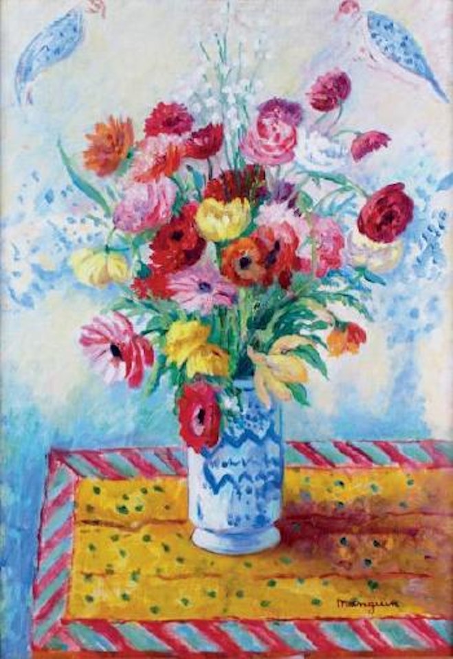 Vase de renoncules by Henri Manguin