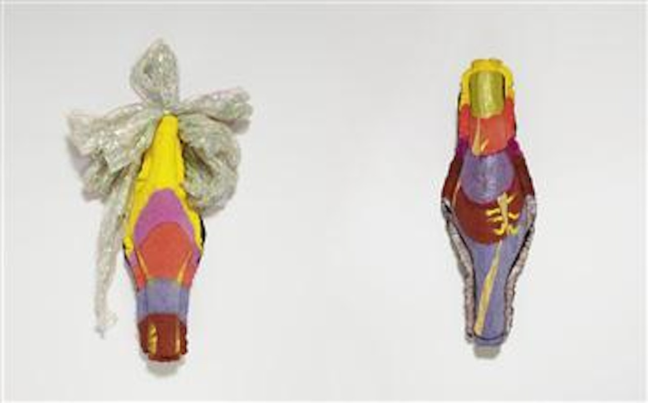 Lagniappe II (two works) by Lynda Benglis