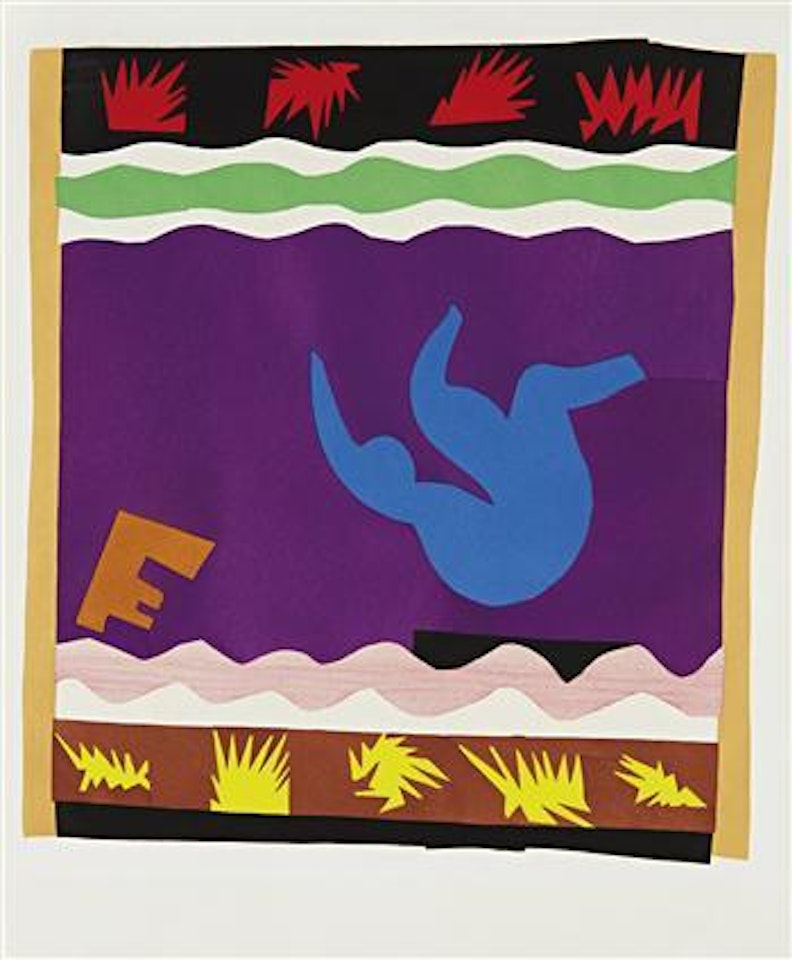 Tobogan, plate 5 from Jazz portfolio by Henri Matisse