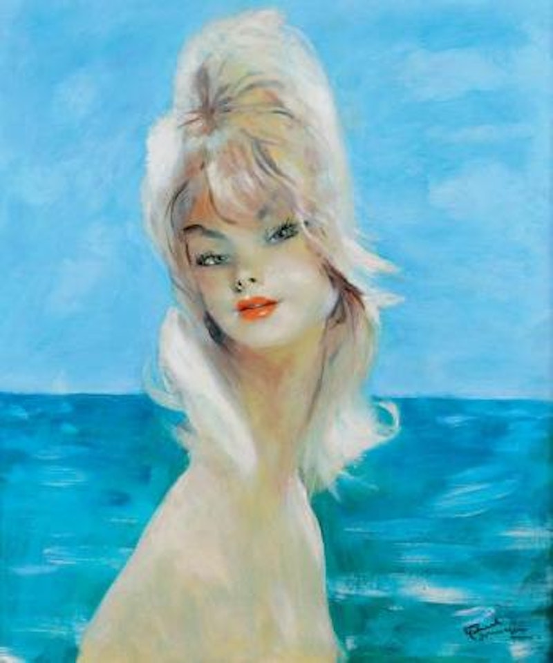 Aline by Jean Gabriel Domergue