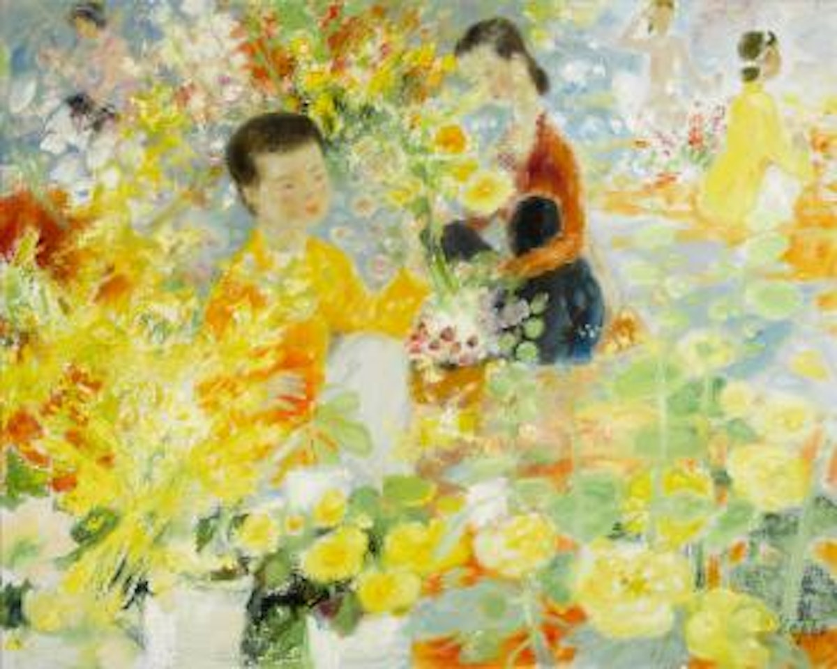Le marché aux fleurs by Le Pho