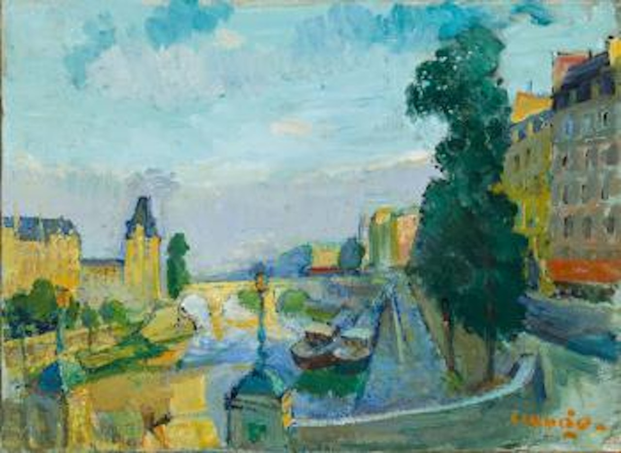 Bord de la Seine by Constantin Kluge