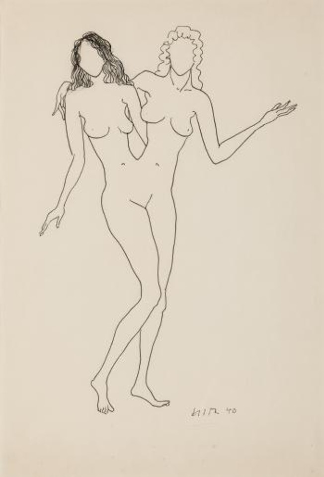 Deux Femmes by Man Ray