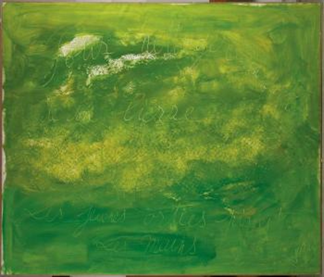 Pour nettoyer un saule de son lierre les jeunes orties piquent les mains by Jean Messagier