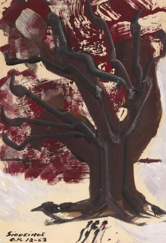 Árbol de la caridad by David Alfaro Siqueiros
