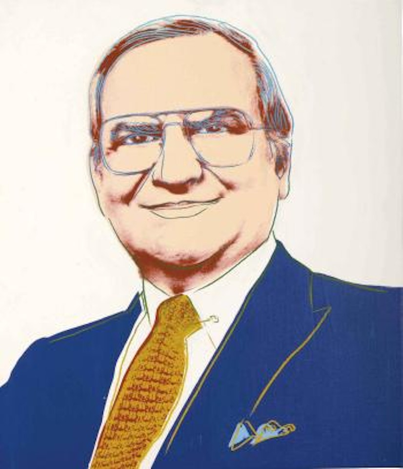 Lee Iacocca by Andy Warhol