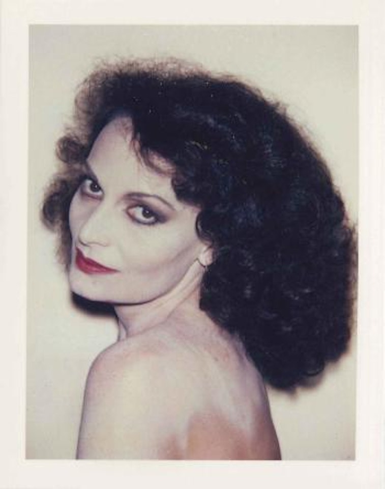 Diane von Furstenberg by Andy Warhol