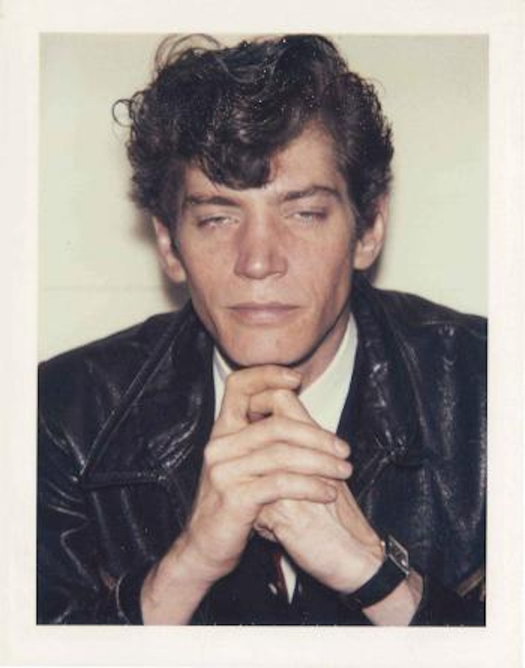 Robert Mapplethorpe by Andy Warhol