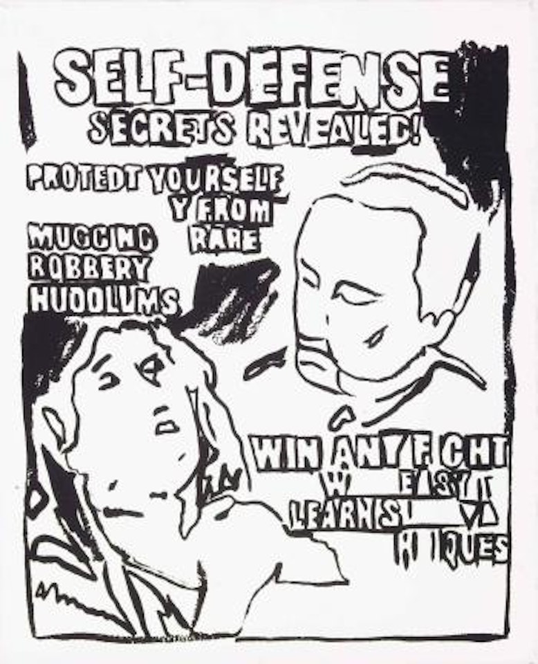 Self-Defense (Positive) by Andy Warhol