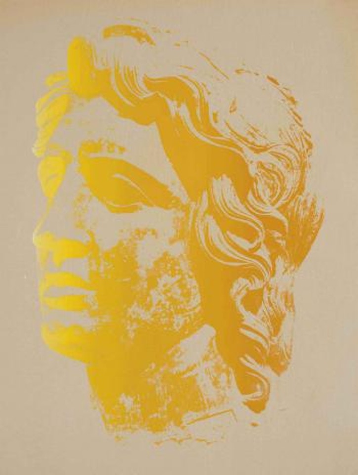 Alexander the Great: one plate by Andy Warhol