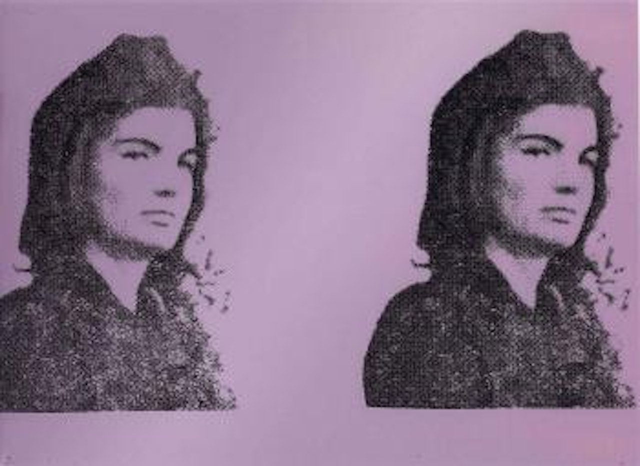 Jacqueline Kennedy II by Andy Warhol