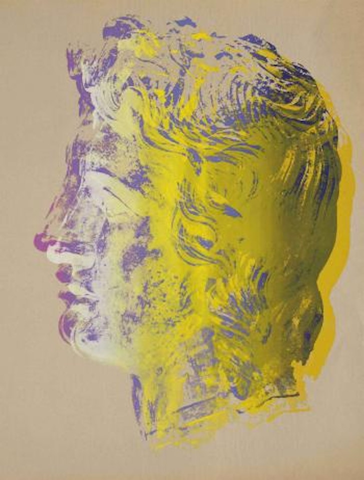 Alexander the Great: one plate by Andy Warhol