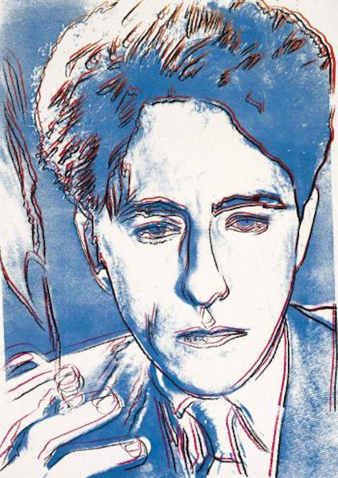 Jean Cocteau by Andy Warhol