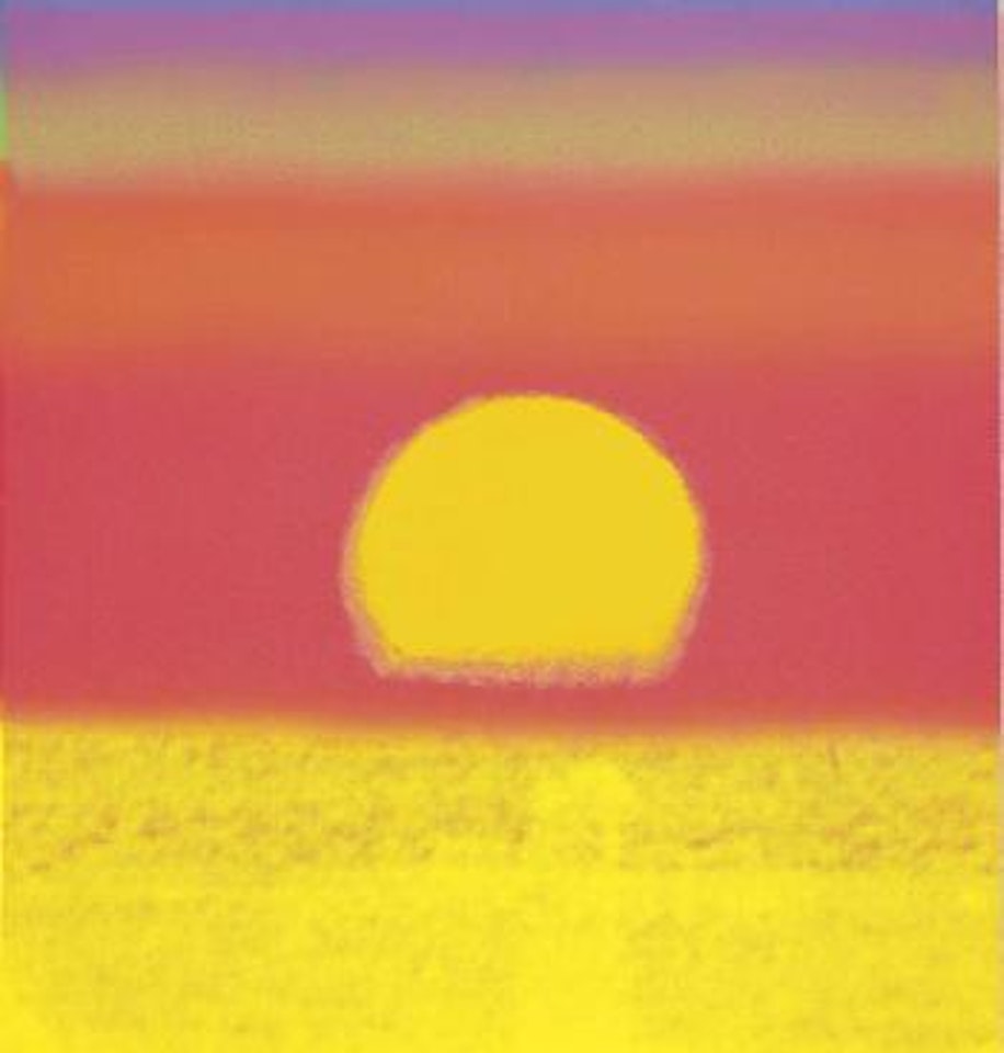 Sunset by Andy Warhol